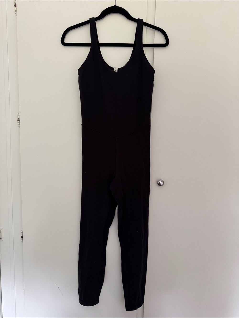 lululemon athletica Black Sleeveless Scoop-Neck Jumpsuit